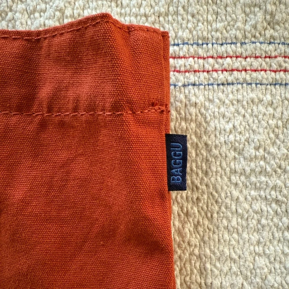 BAGGU Terracotta Tote - Picture 1 of 6